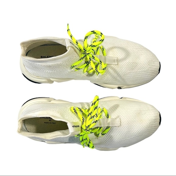 BALENCIAGA Lace-up Knit Sock Speed Trainers - Picture 9 of 12